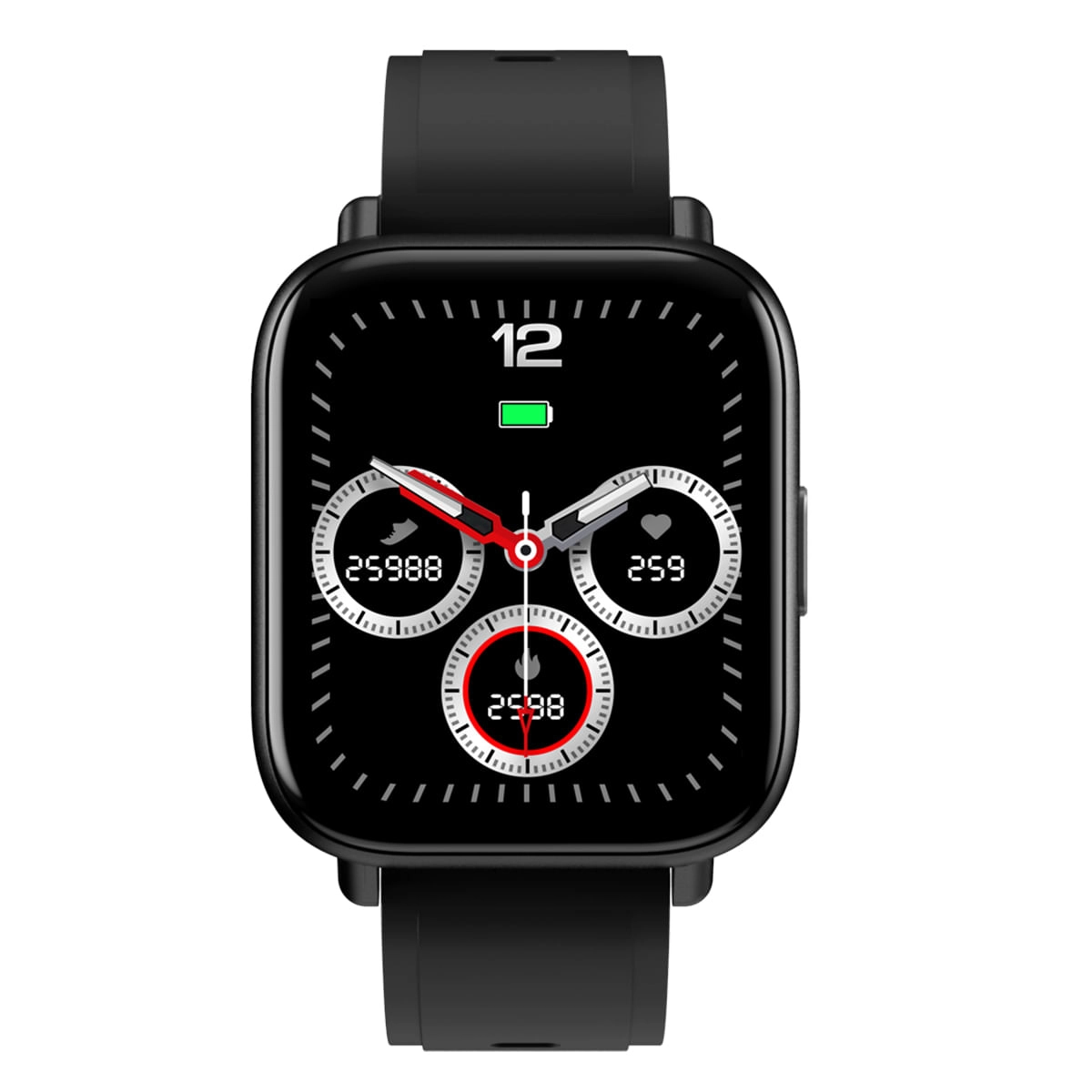 Smartwatch Philco PSW01P Hit Wear 42mm 1,7” Preto – Bluetooth, 8 funções Bivolt