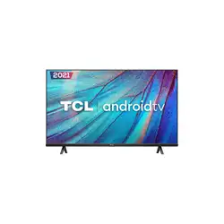 TV LED Smart 32" TCL 32S615 Com Conversor Digital, 2 HDMI, 1 USB, Bluetooth Preta Bivolt