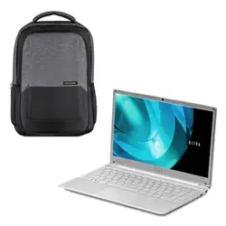 Combo Office - Notebook Ultra, Linux, Intel Core i3, 4GB 1TB HDD e Mochila Midtown P/ Notebook Preta - UB4320K UB4320K