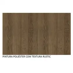 Armário de Cozinha Compacta 120cm Rustic Glamy Madesa 08 Cor:Rustic