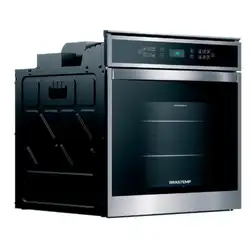 Forno de Embutir Elétrico Brastemp 84 Litros Cor Inox com Convecção e Termômetro Meat Control   - BOT84AR 220V