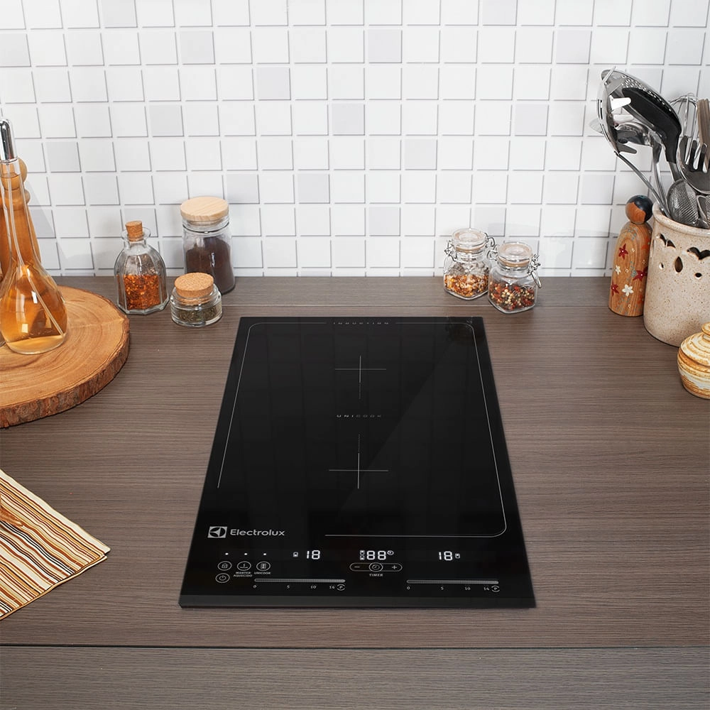 Cooktop 2 bocas Electrolux Dominó de Indução (IC30) Cooktop Dominó 2 Zonas de Indução (IC30)