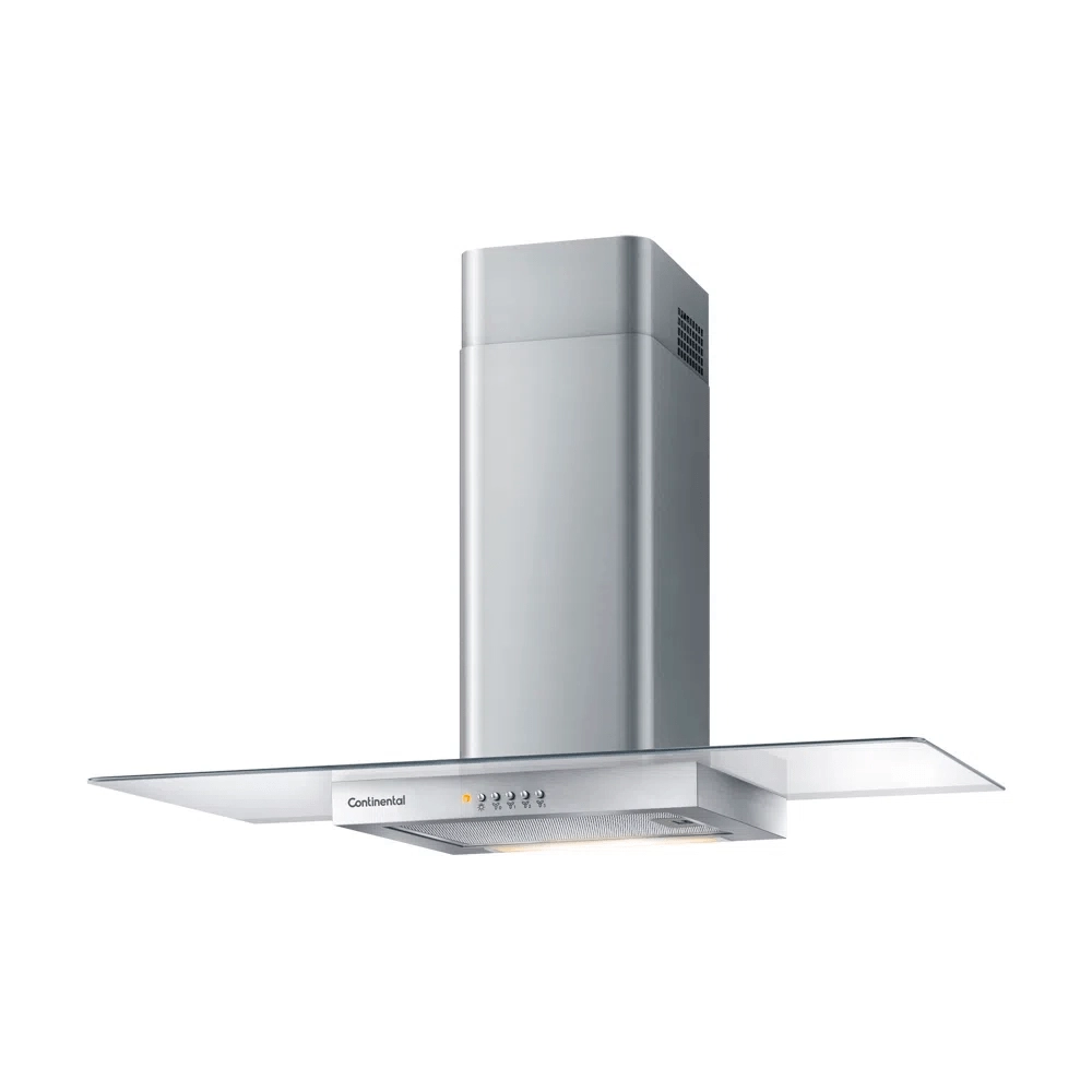 Coifa de parede Continental 90cm Inox com Vidro (CC9VX) 220V