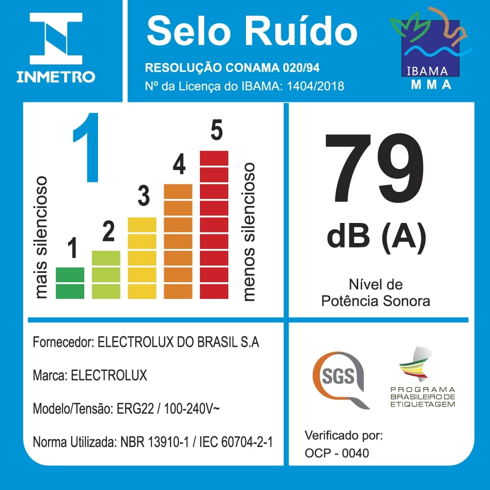 Aspirador de Pó Vertical Electrolux Ergorapido 2 em 1 Verde Dupla Filtragem (ERG22) - até 20 min Tecnologia Cyclonic 460ml Bivolt