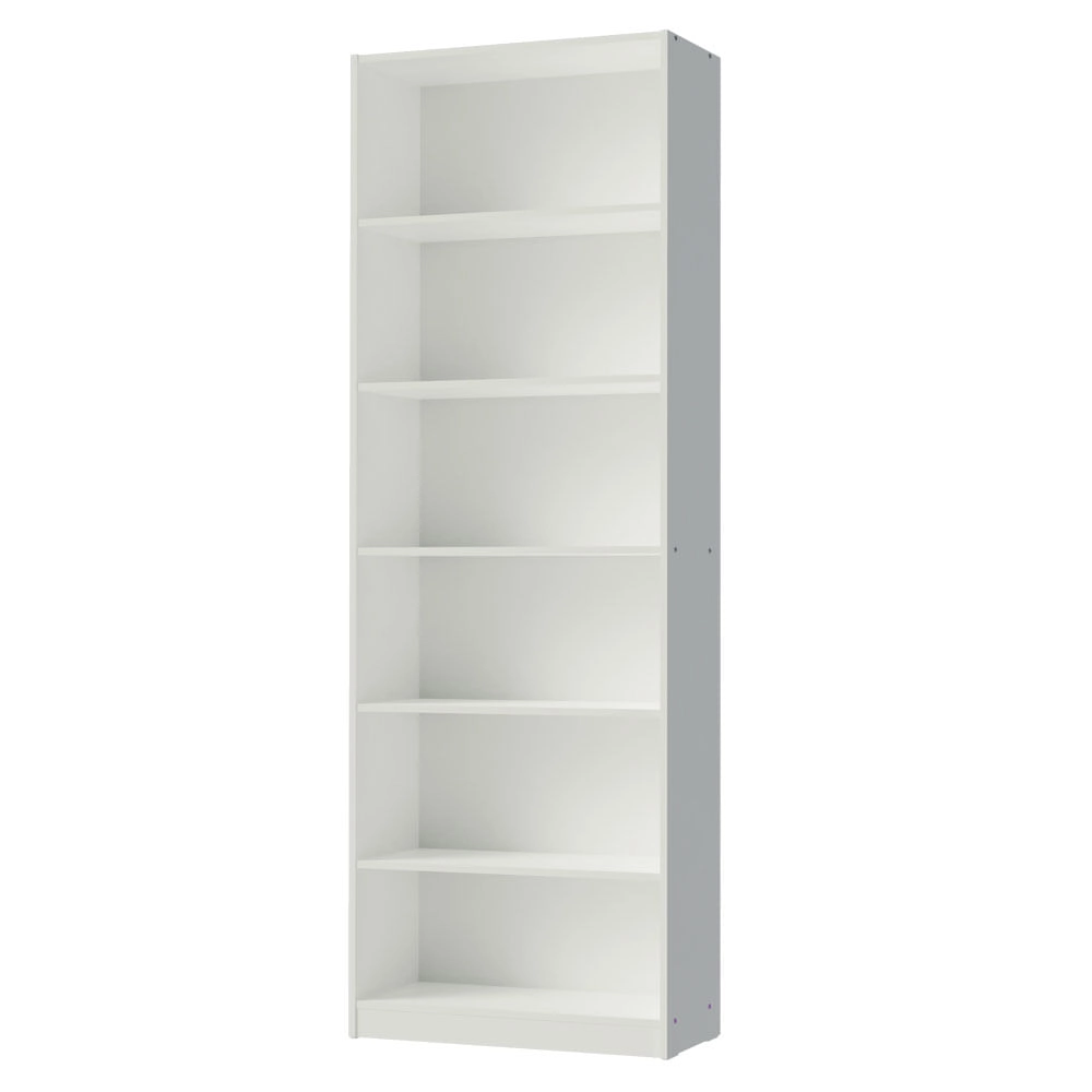 Estante Livreiro Madesa 6908 com 6 Nichos Branco Cor:Branco