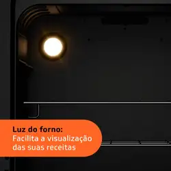 Fogão Brastemp 4 Bocas Branco com Duas Prateleiras com Alturas Ajustáveis   - BFO4NBB Bivolt