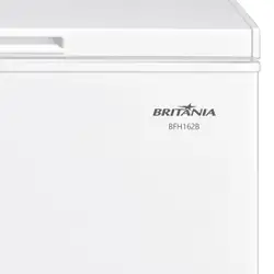 Freezer e Refrigerador Horizontal  Britânia BFH162B 143L Branco 220V