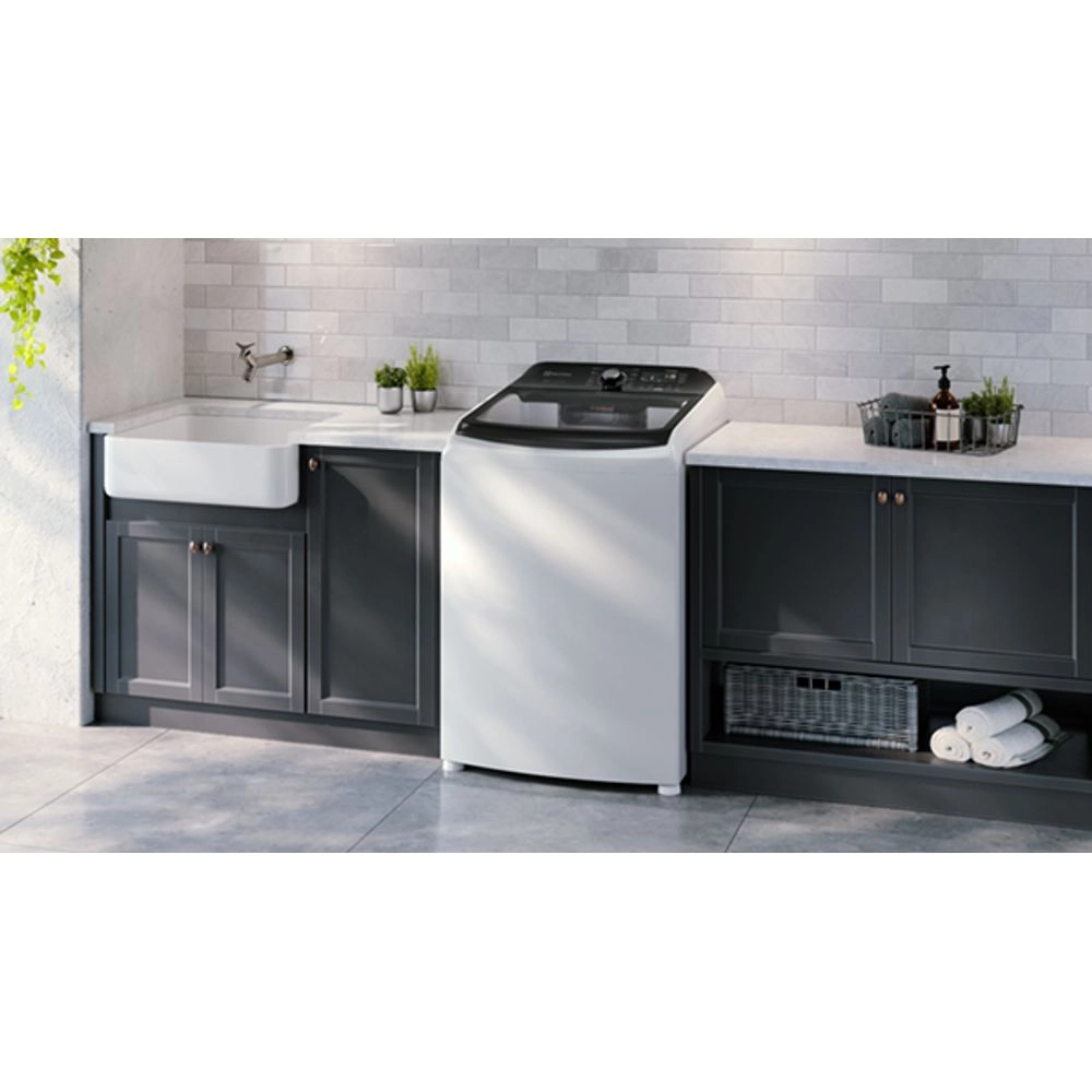 Máquina de Lavar 17kg Electrolux Perfect Care Com Vapor e Jatos Poderosos (LEV17) 220V