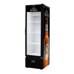 Cervejeira Porta de Vidro 284 Litros Fricon VCFC284-2V000 Preto 220V