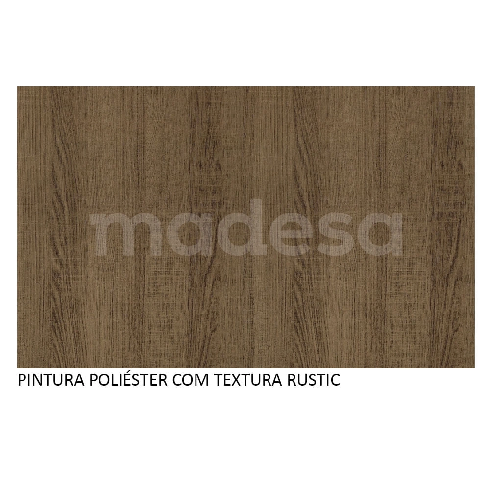 Rodapé para Cozinhas Madesa Glamy, Lux e Stella Rustic Cor:Rustic