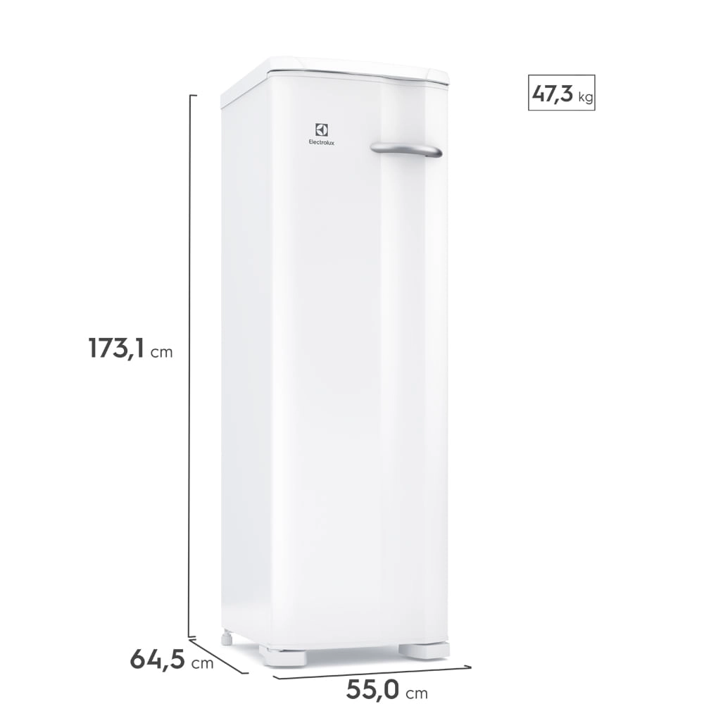 Freezer Freezer Electrolux Vertical Uma Porta 234L (FE27) Vertical FE27 220V