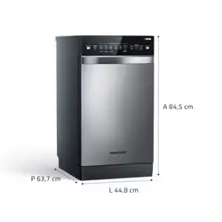 Lava-Louças 10 Serviços Brastemp Cor Inox com Ciclo Pesado   - BLF10BR 220V