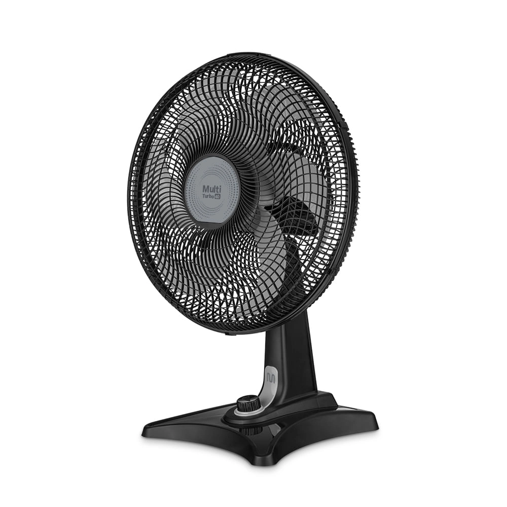 Ventilador de Mesa 40cm Multi Turbo 40 Six - 220v-130w Preto Multilaser - VL404X [Reembalado] VL404X