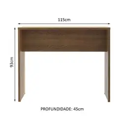 Bancada para Cozinha Madesa 115 cm Rustic Cor:Rustic