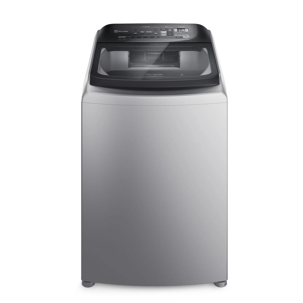 Máquina de Lavar 17kg Electrolux Perfect Care Prata Com Vapor e Painel Touch (LEH17) 220V