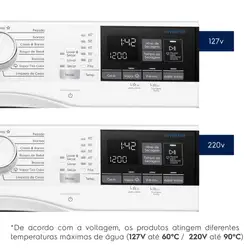 Lava e Seca 11Kg/7Kg Electrolux Branca Perfect Care Inverter com Água Quente/Vapor (LSP11) 220V