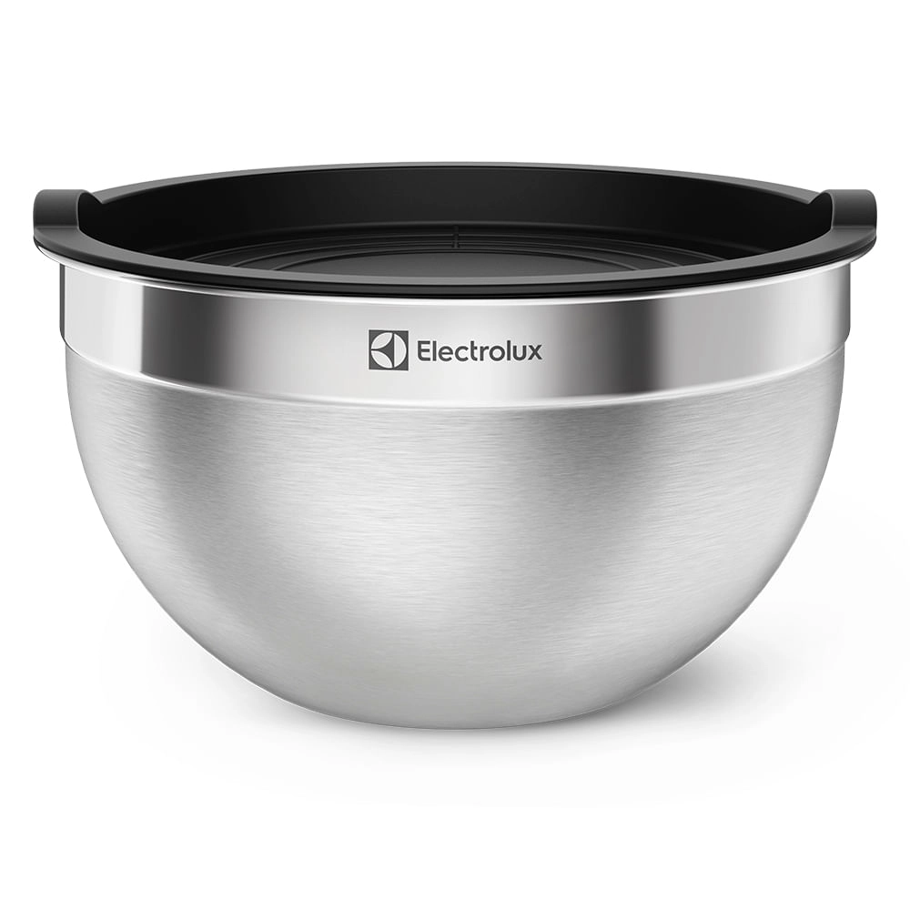 Conjunto de Bowls Tigelas de Inox com Tampa Plástica - Electrolux