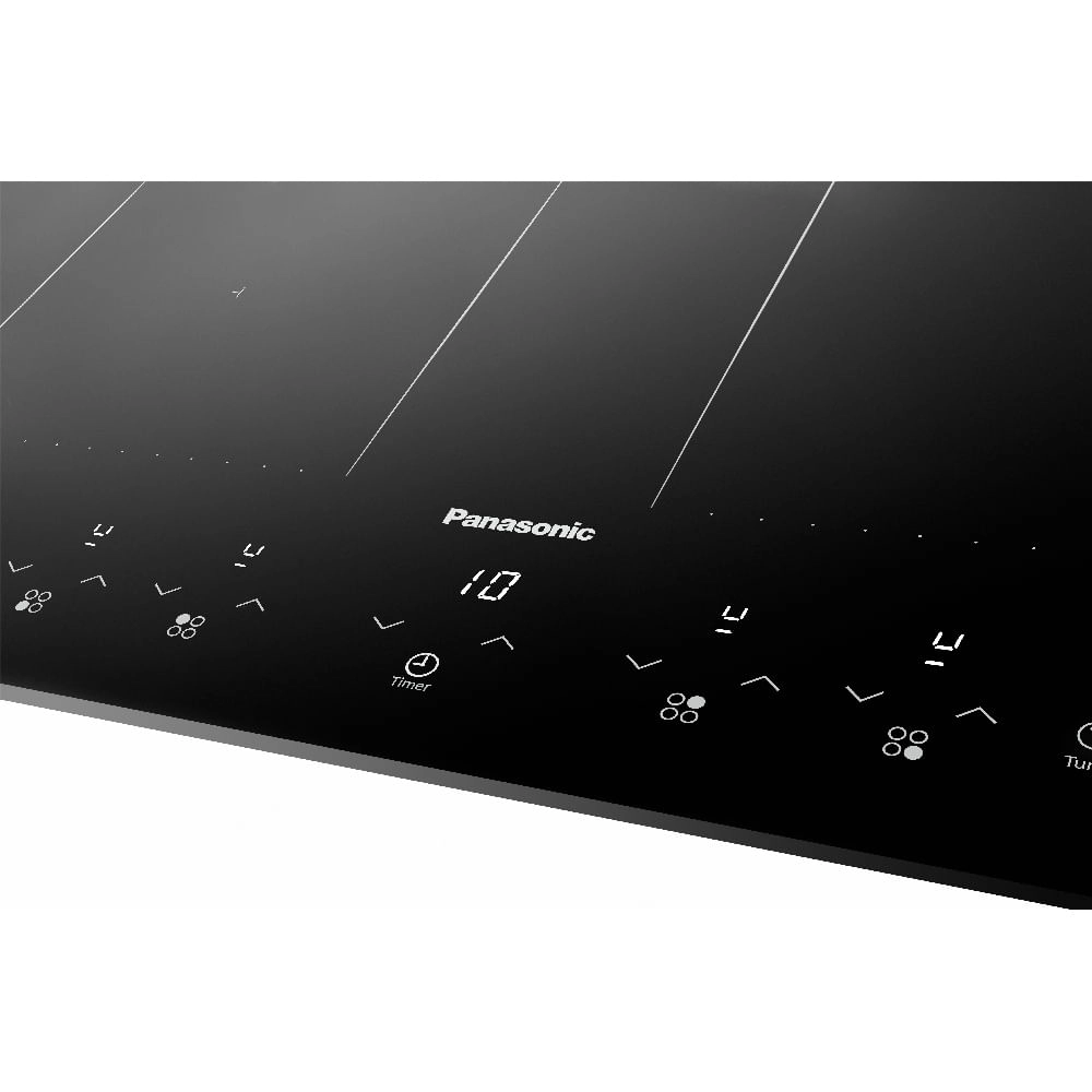 Cooktop de Indução Panasonic 4 Zonas Painel Touch Preto - KY-W648CLRPK 220v