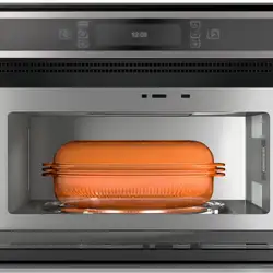 Micro-ondas Brastemp De Embutir 40 Litros cor inox com Grill   - BMO40AR 220V