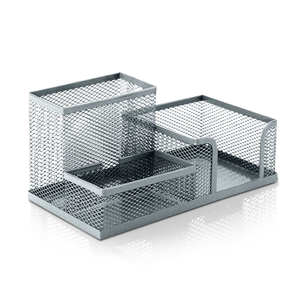 Organizador de Mesa Aramado Prata Keep - EI090X [Reembalado] EI090X