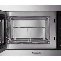 Micro-ondas de Embutir Panasonic NN-GB68HSRUK com grill 30L 900W Cinza 220V