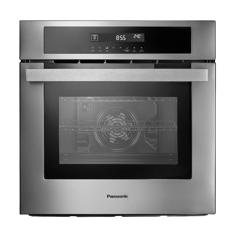 Forno Elétrico de Embutir Panasonic HL-CX668SRPK, Grill e Painel Black Glass 80L Inox 220V