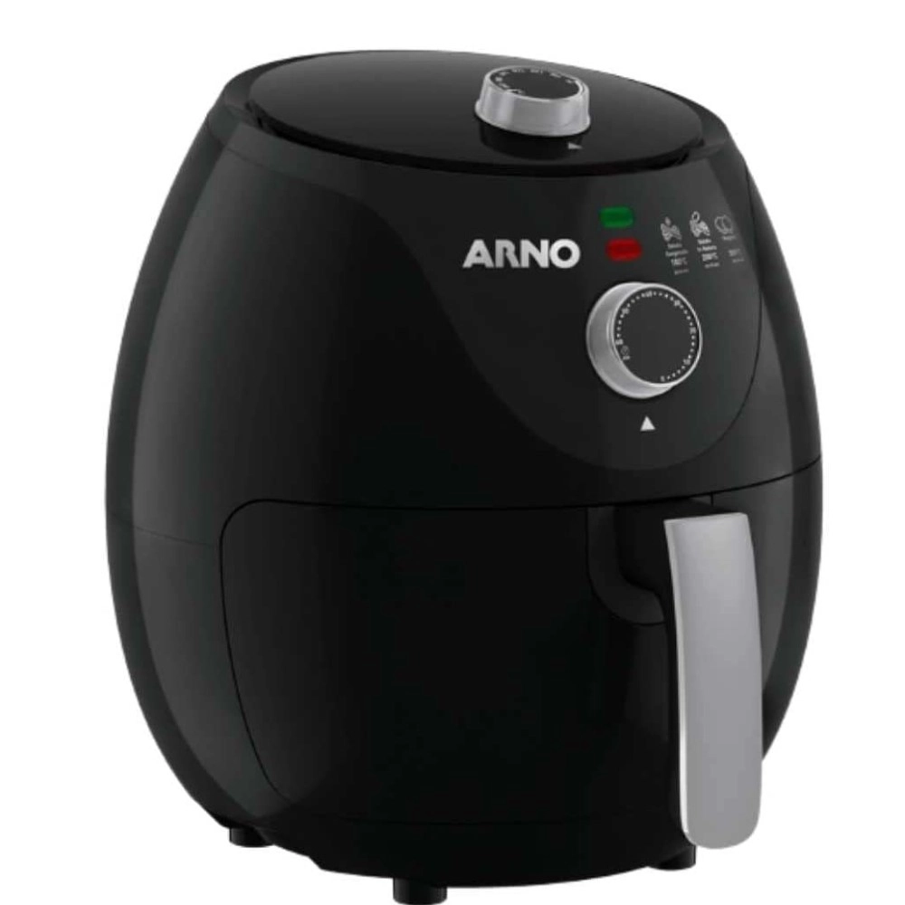 Fritadeira Eletrica Arno Air Fryer Easy Fry 3,2L EY1228B2 Preta 220V