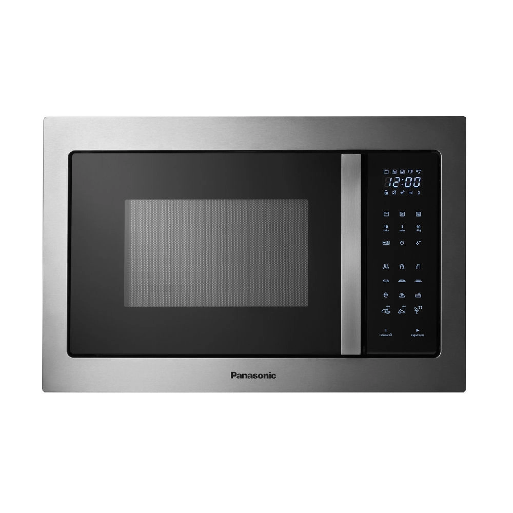 Microondas de Embutir Panasonic Painel Easy Touch 30L Full Inox - NN-GB68HSRUK 220v