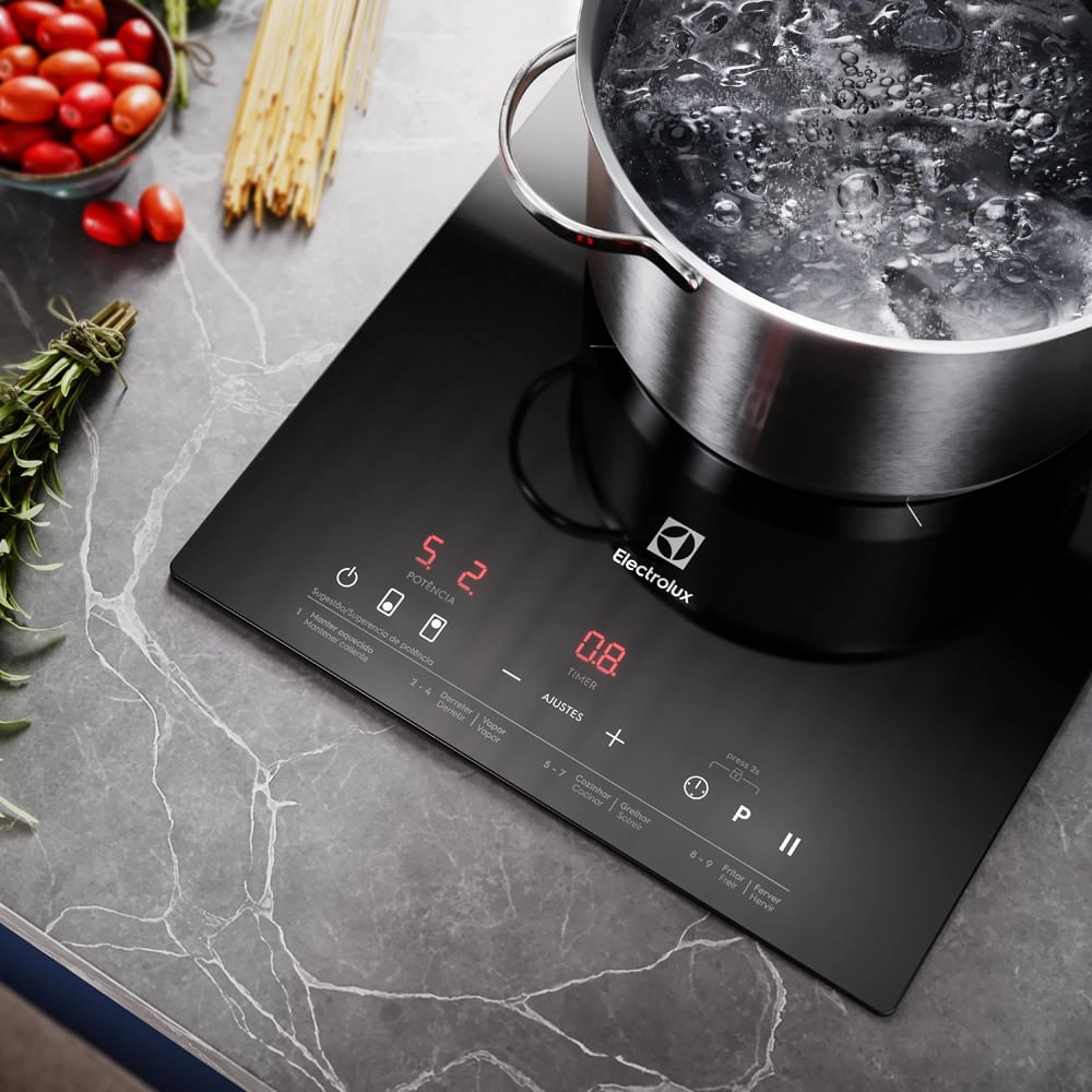 Cooktop de Indução Electrolux 2 Zonas Com Powerboost Preto (IE3LP)