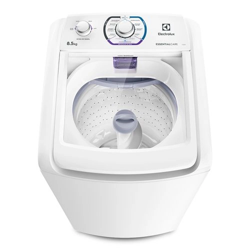 Máquina de Lavar 8,5kg Electrolux Essential Care com Diluição Inteligente e Filtro Fiapos (LES09) 220V