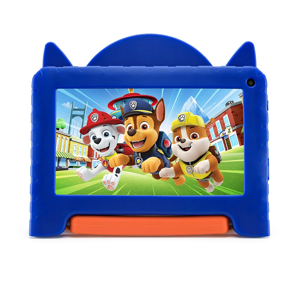 Tablet Multilaser Patrulha Canina 32GB – Compre e Leve Headphone Kids Happy Azul - NB376K NB376K