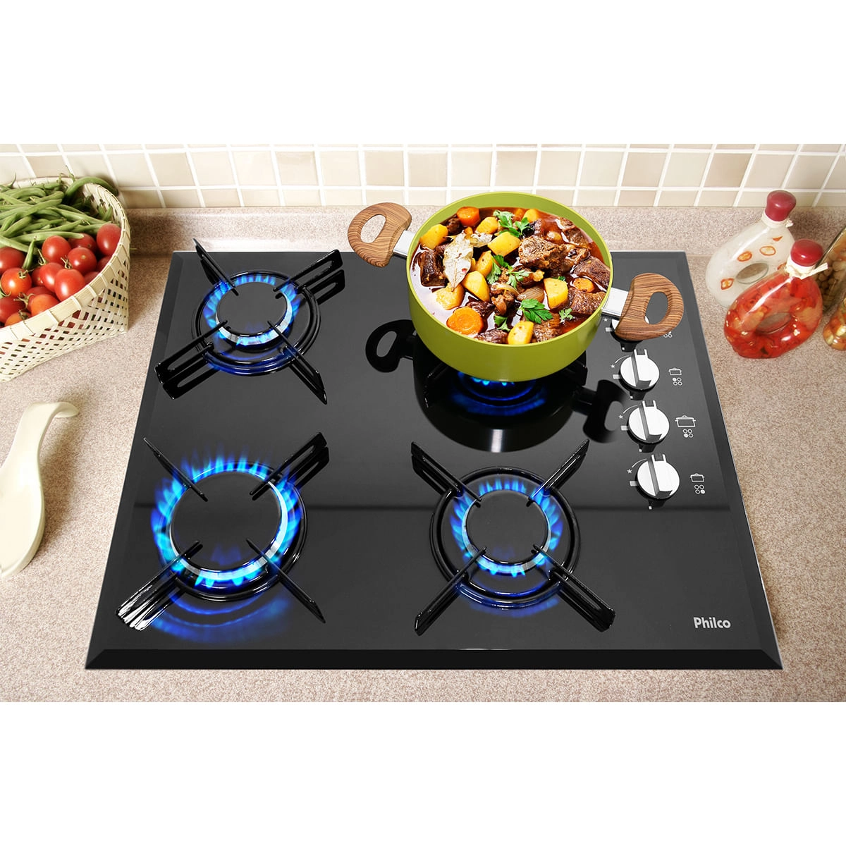 Cooktop Philco Cook Chef 4 Bivolt