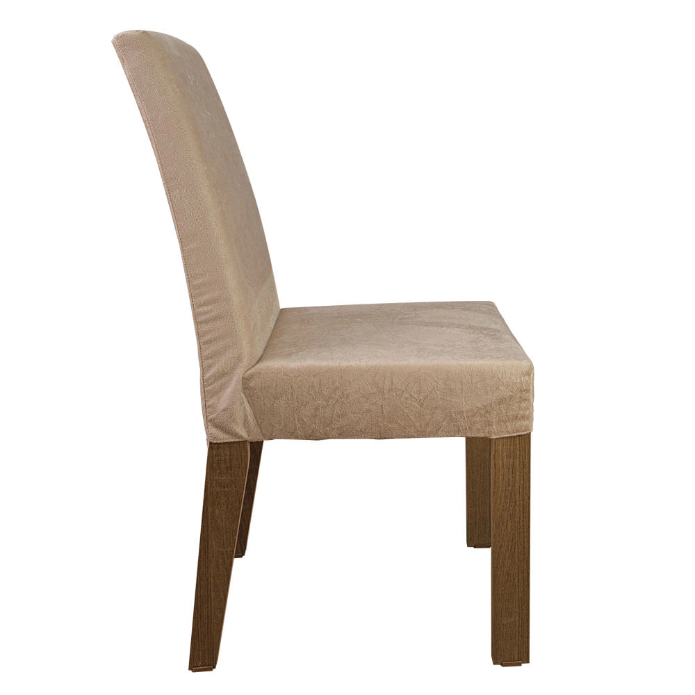 Kit 2 Cadeiras de Jantar 4255 Madesa Rustic/Imperial Cor:Rustic/Imperial