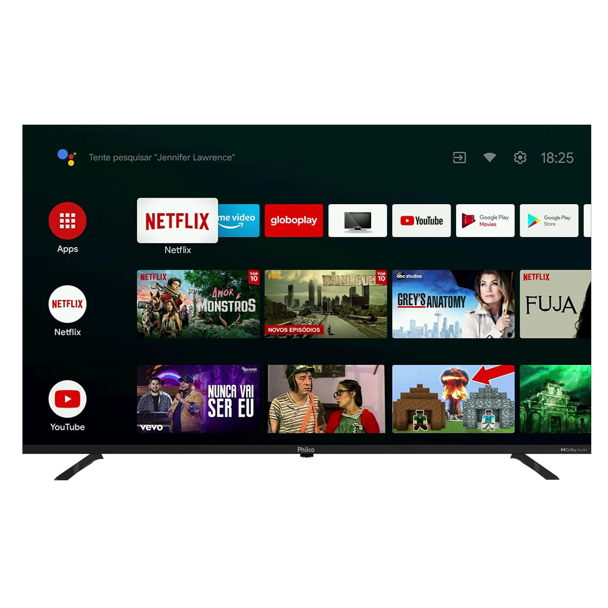 Smart TV LED 42 Philco Full HD PTV42G52RCF 3 HDMI com o Melhor Preço é no  Zoom