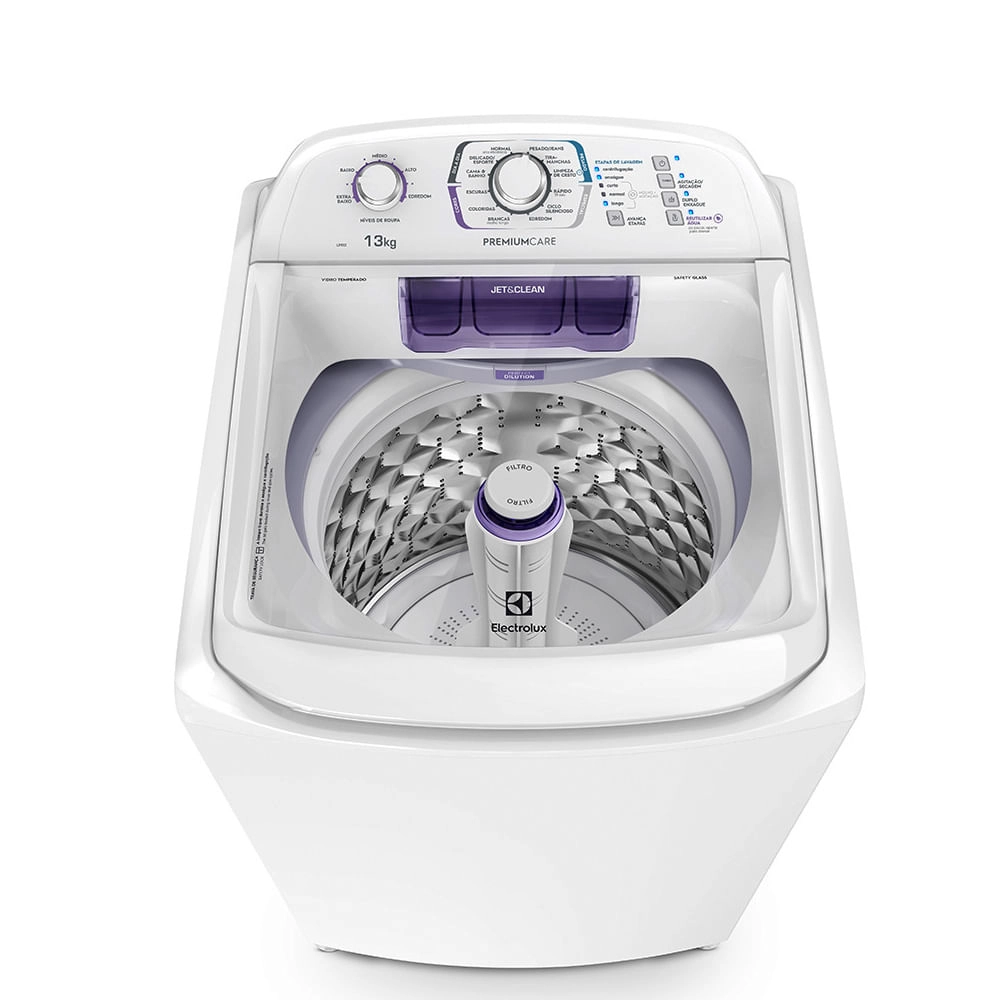 Máquina de Lavar 13Kg Electrolux LPR13 Branca 220V