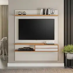 Painel 1.35M Para Tv Até 55 NT 1155 250 Off White/Freijó A160XL135XP29 36KG Notavel