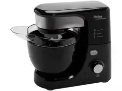 Batedeira Planetária Philco PHP500 TURBO 12 Velocidades 500W Preto 220V