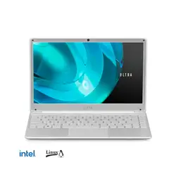 Combo Office - Notebook Ultra, Linux, Intel Core i3, 4GB 1TB HDD e Mochila Midtown P/ Notebook Preta - UB4320K UB4320K