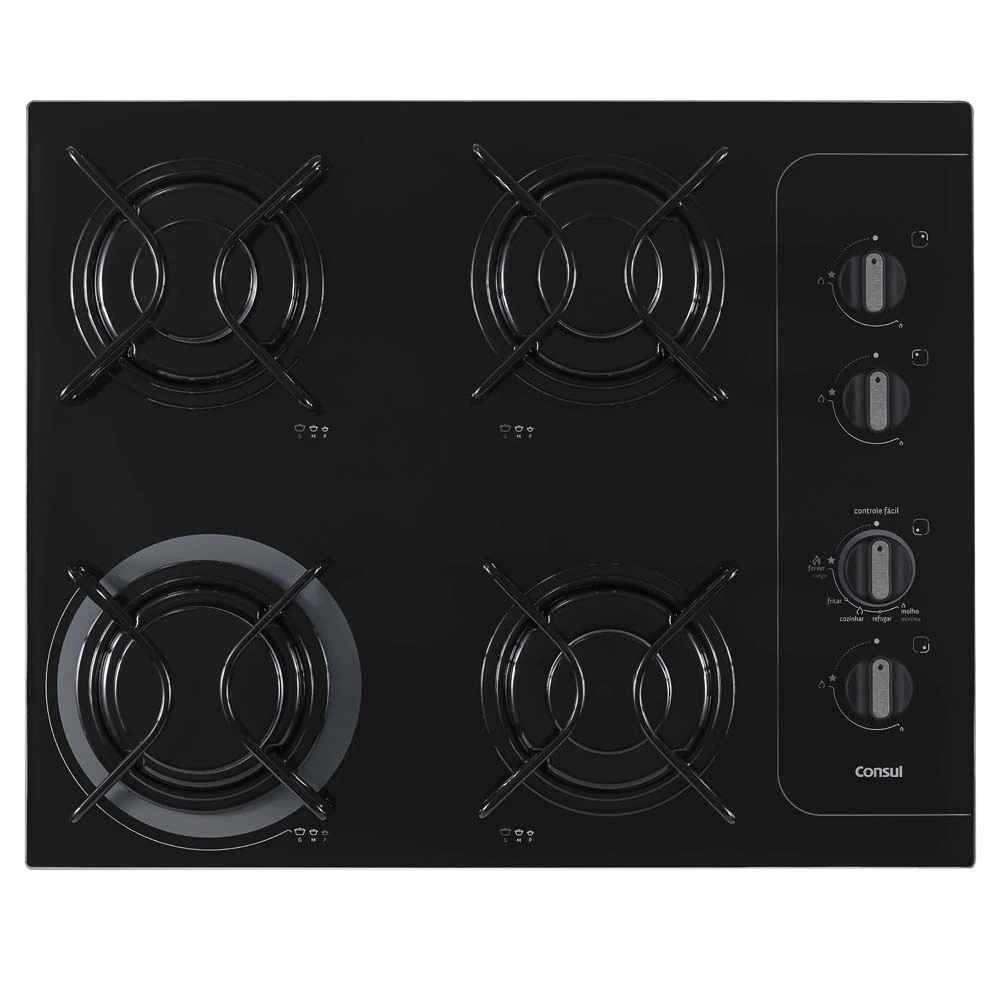 Cooktop 4 Bocas Consul CD060AE Facilite Preto Bivolt