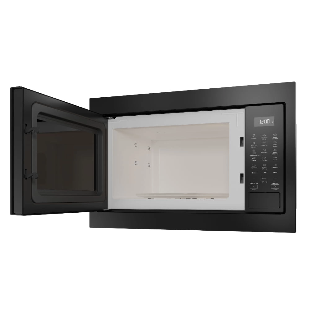 Micro-ondas Brastemp de Embutir 32 Litros Preto com 18 Receitas Pré-Programadas e Design Sofisticado - BM146AE 220V