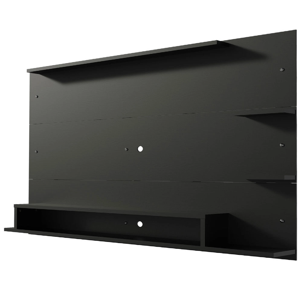 Painel para TV até 60 Polegadas Madesa Alfa Preto Cor:Preto