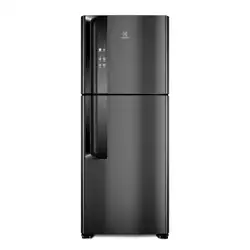 Geladeira Electrolux Top Freezer Frost Free 431 Litros Efficient Black Inox Look com Tecnologia Autosense (IF55B) 220V