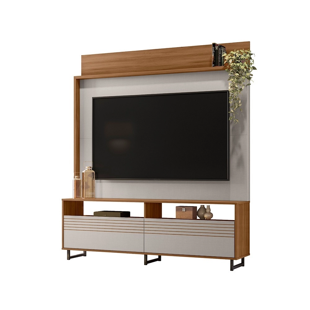 Estante Home 1.60M Para Tv Até 50 NT1300 Freijo Trend/Off White A185XL160XP36 53KG Notável