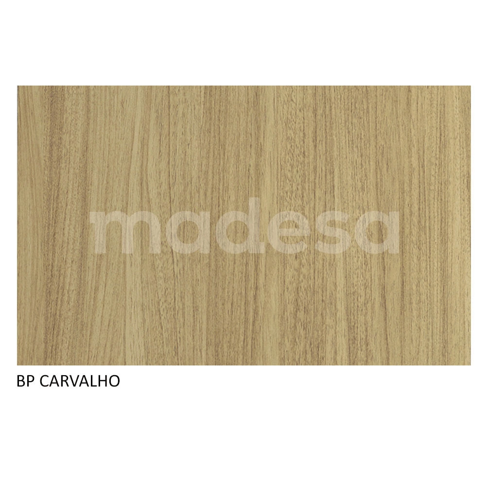 Estante Livreiro Madesa 6907 com 3 Nichos Carvalho Cor:Carvalho