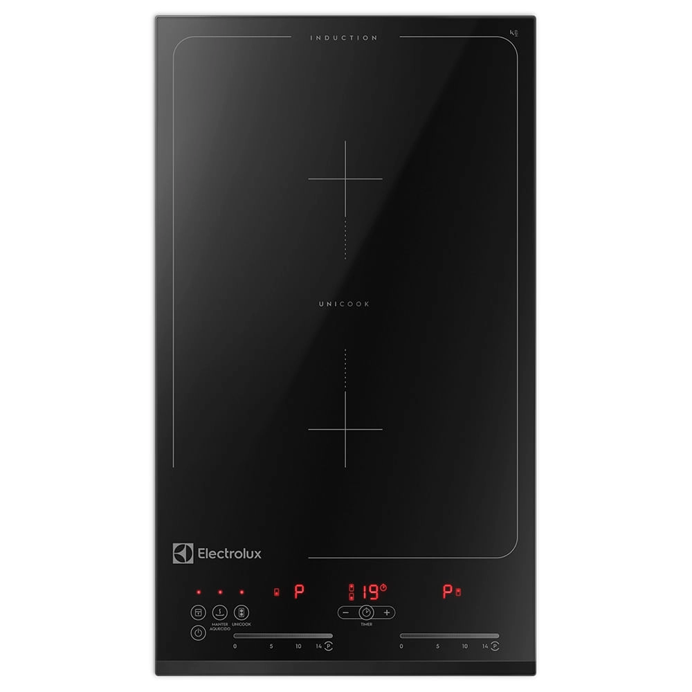 Cooktop 2 bocas Electrolux Dominó de Indução (IC30) Cooktop Dominó 2 Zonas de Indução (IC30)