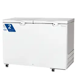 Freezer Horizontal Dupla Ação Porta Cega 411 Litros Fricon HCED411-2C000 Branco 220V