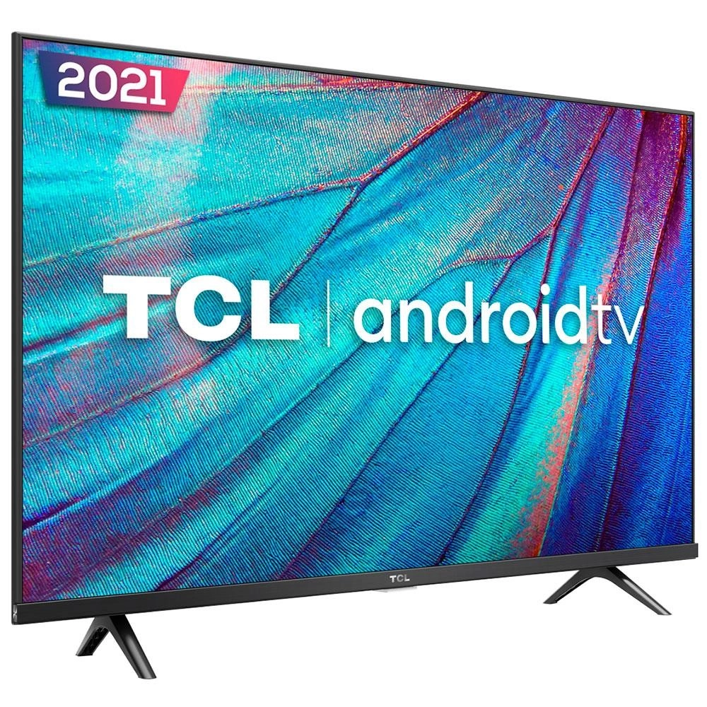 TV LED Smart 43" TCL S615 Full HD Com WI-FI e Bluetooth Integrados 2 HDMI 1 USB  Chumbo Bivolt