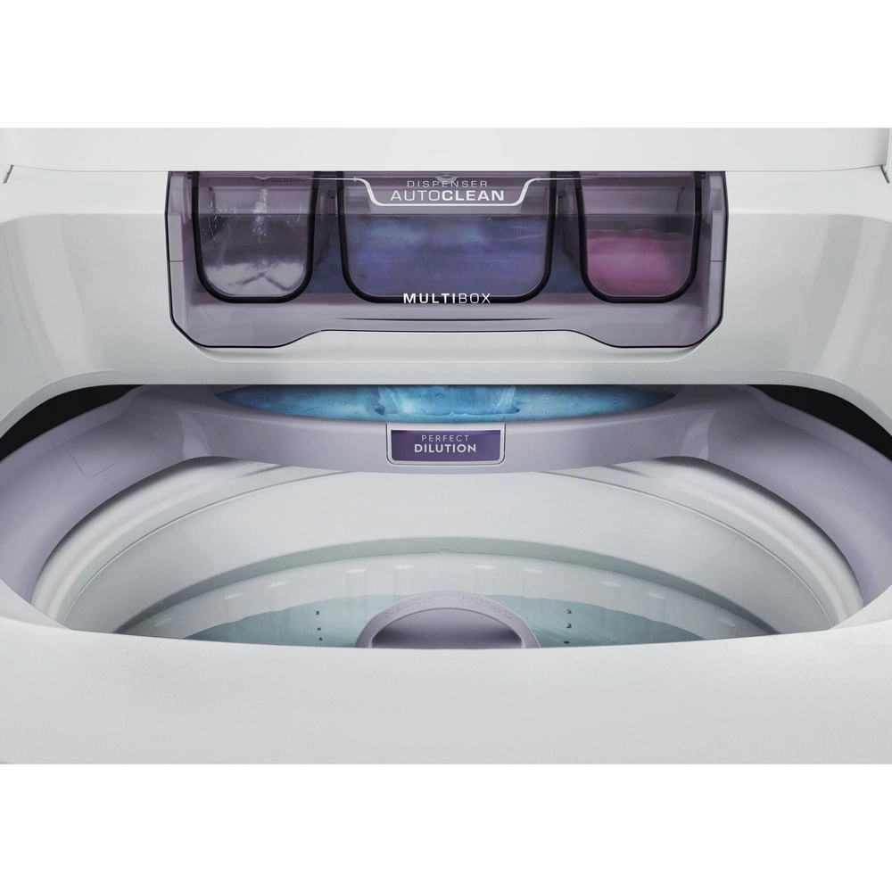 Máquina de Lavar 10,5kg Electrolux Branca Turbo Economia, Jet&Clean e Filtro Fiapos (LAC11) 220V