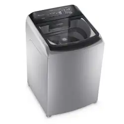 Máquina de Lavar 17kg Electrolux Perfect Care Prata Com Vapor e Painel Touch (LEH17) 220V