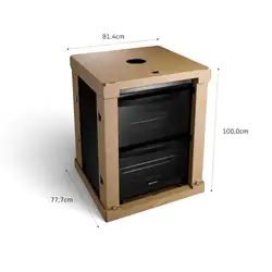 Fogão Brastemp 5 bocas Preto com duplo forno, mesa de vidro e turbo chama - BFD5VCE 220V